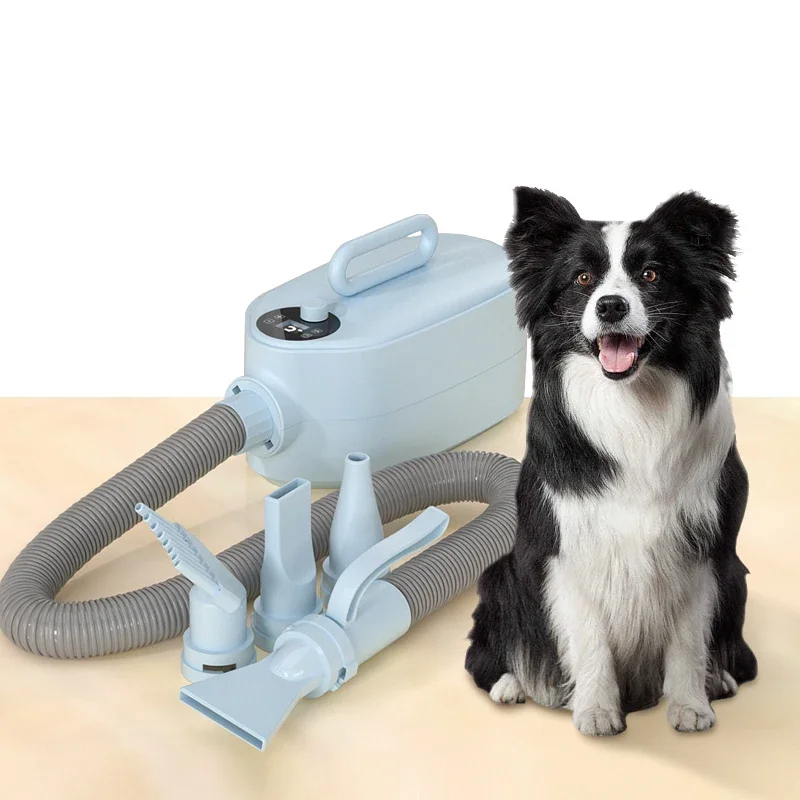 Custom Dryer Pet 2500W Dog Water Blower Smart Heating Adjustable Speed Dog Hair Dryer Pet Hair Grooming Dryer