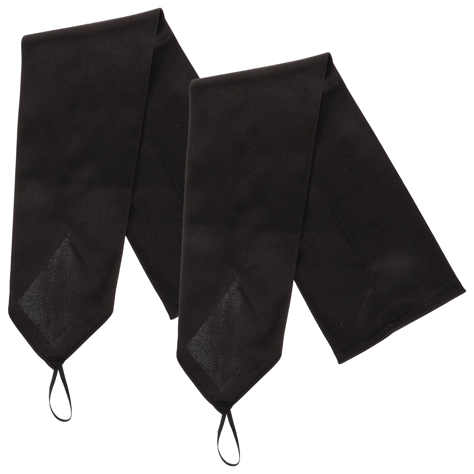 قفازات سوداء عتيقة من الساتان بدون أصابع طويلة بطول الكوع فستان زفاف أنيق قفازات نسائية رسمية #6