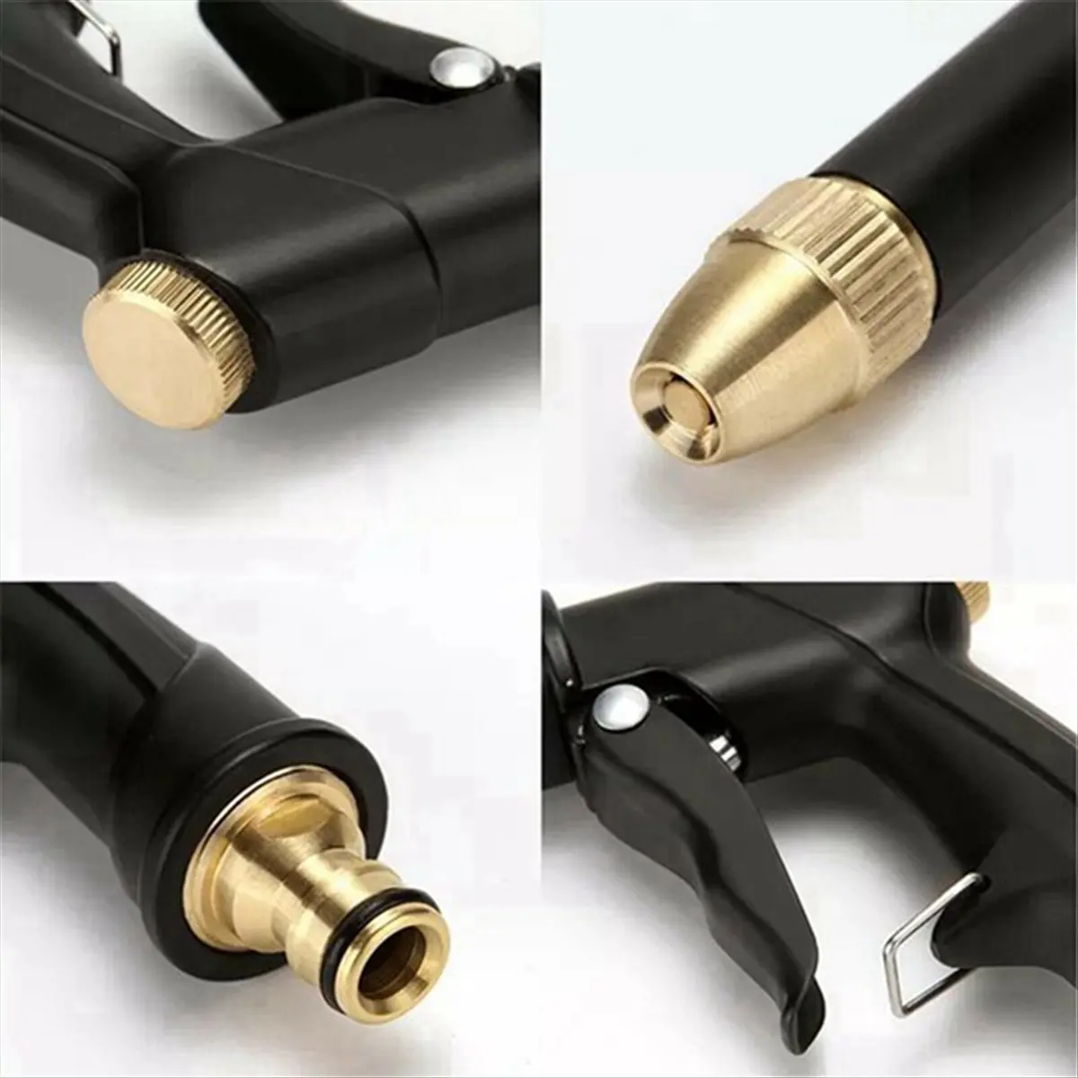 L79A Portable High Pressure Water Cleaning Car Washing Machine Garden Watering Hose Nozzle Foam Thread Quick Connector