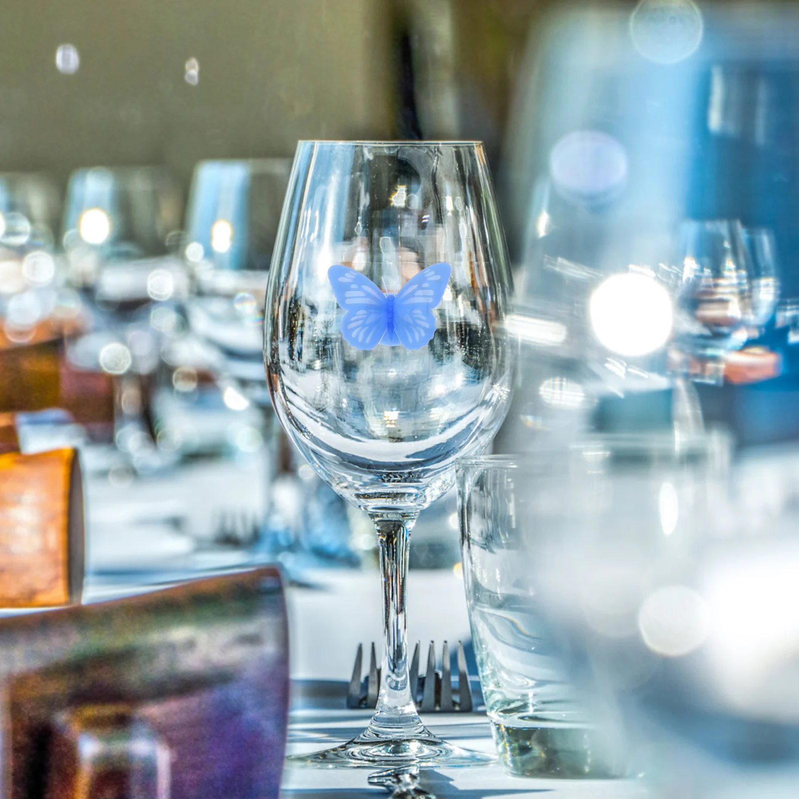 12 قطعة علامات كأس للنبيذ سيليكون شرب السحر لأكواب الحفلات علامات النبيذ الإبداعية مهرجان لوازم ديكور تحديد الزجاج #6