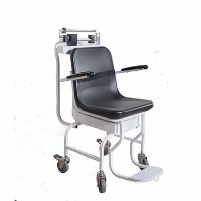 200kg Digital Hospital Weighing Scales Chair Scale weight mechanic personal scales with brake