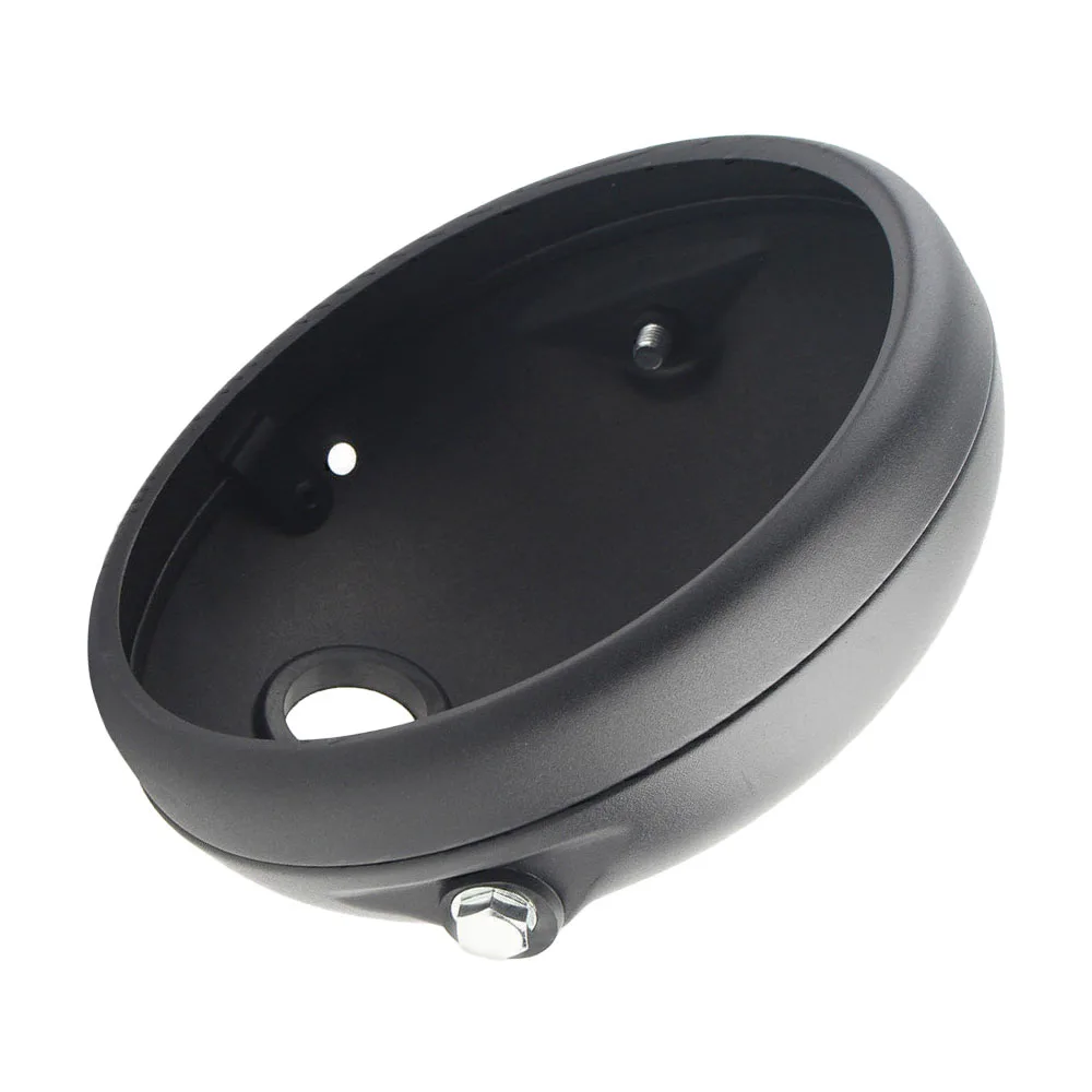 7 Inch Motorcycle Headlight Housing Bucket Metal Round Headlamp Lighthouse Head Light Shell Universal