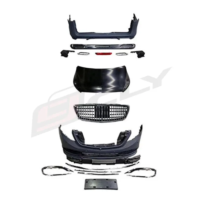 V-Class/VITO W446/W447  Style Body Kit - Front Bumper with Grille, Rear Bumper & Diffuser | Limited Upgrade Offer