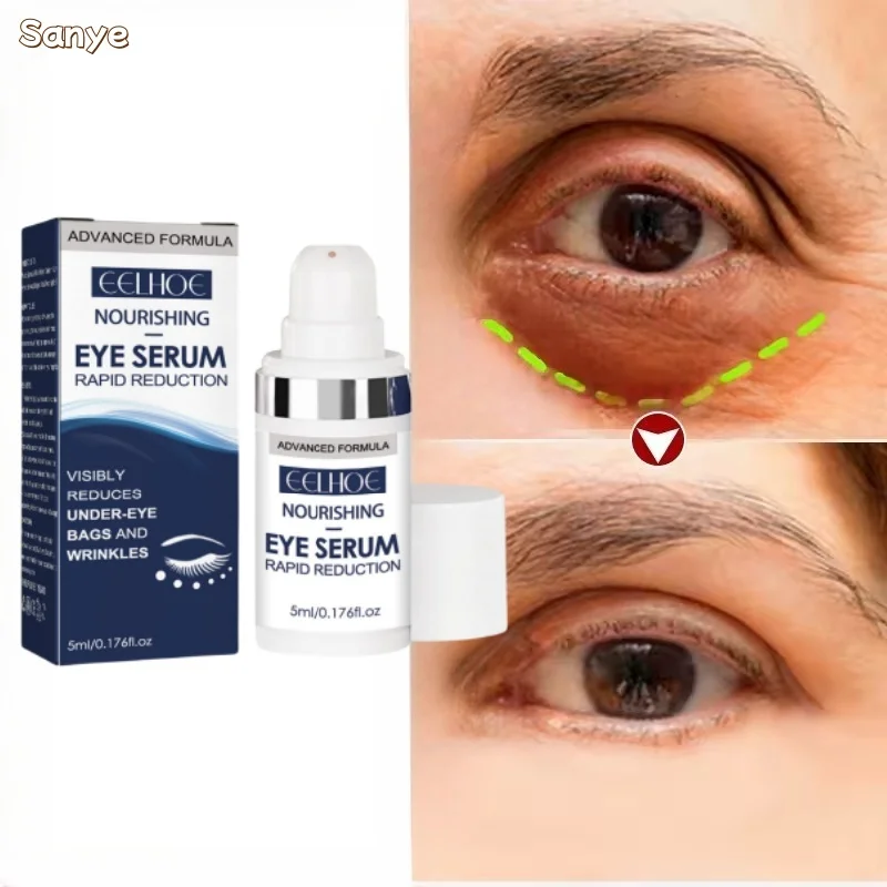 Anti Dark Circles Eye Serum Smooth Wrinkles Moisturizing Brightening Essence Fade Fine Lines Repair Roughness Skin Anti-dryness