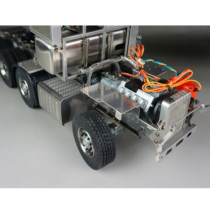 RC Car 1/14 Tamiya 8x8 Hydraulic Heavy Duty Tractor Trailer Chassis