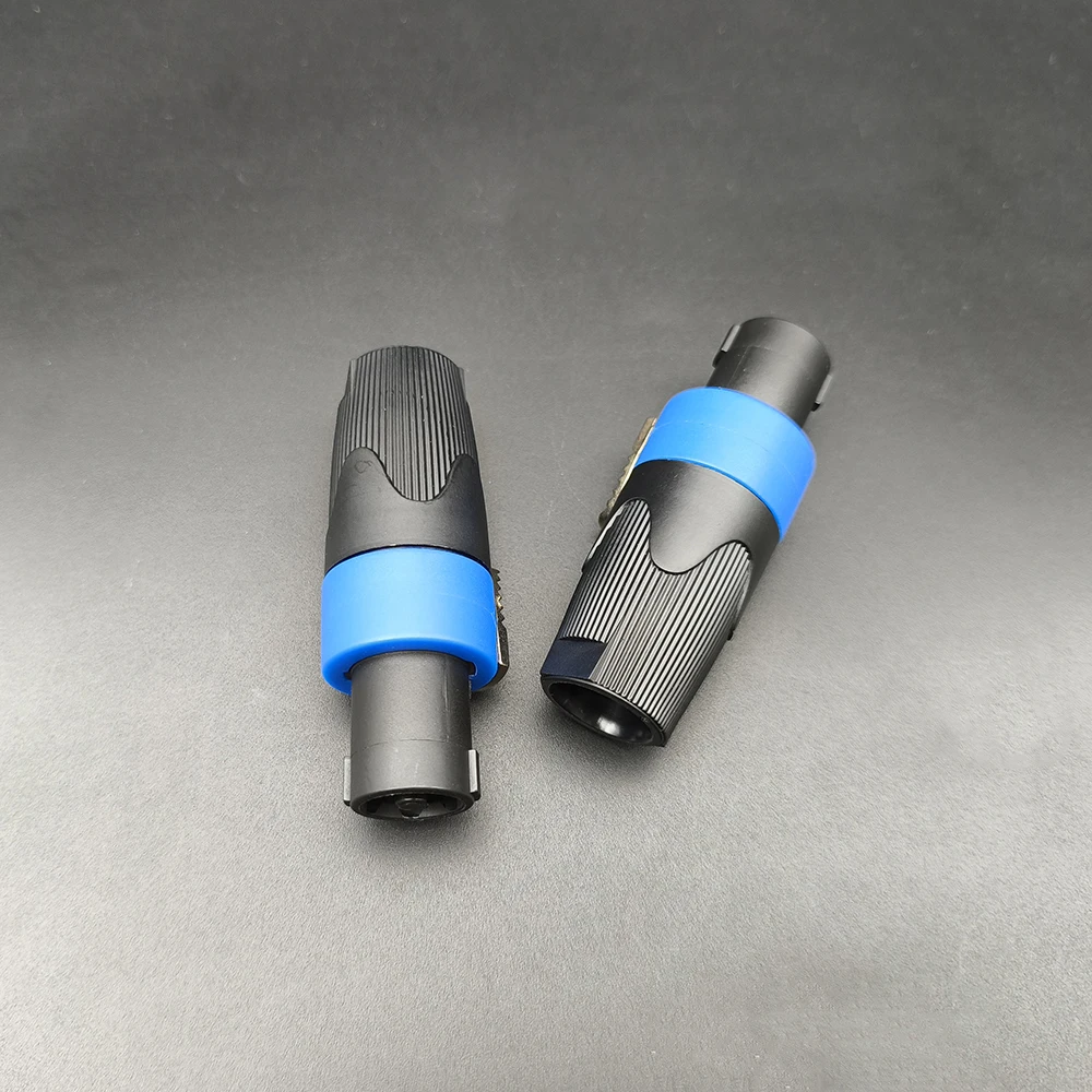 10Pcs NL4FC Connector 4 Pole Plug Speaker Audio Twist Lock Connectors For Neutrik Speakon NL4FX