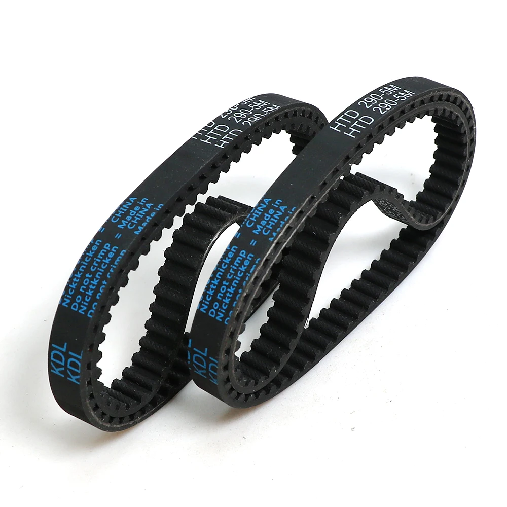 HTD 5M Timing belt Lp=275/280/285/290/295/300/305/310/315/320mm Width 6-30mm HTD5M Rubber Synchronous Belt