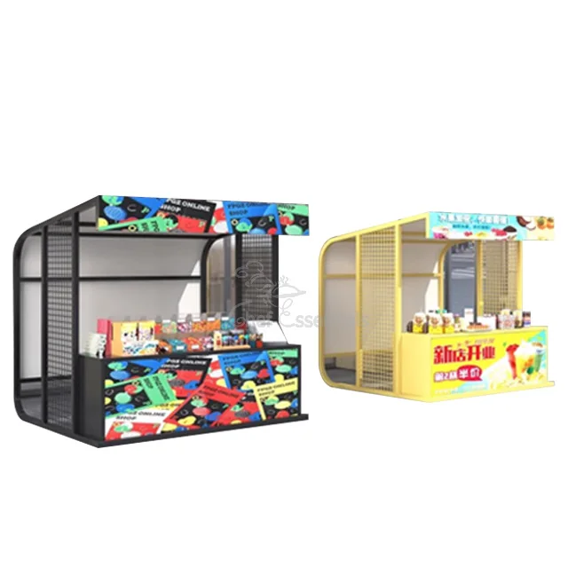 R*-Professional Design Mobile Stalls Retail Portable Advertising Counter Promotion Table Supermarket Outdoor