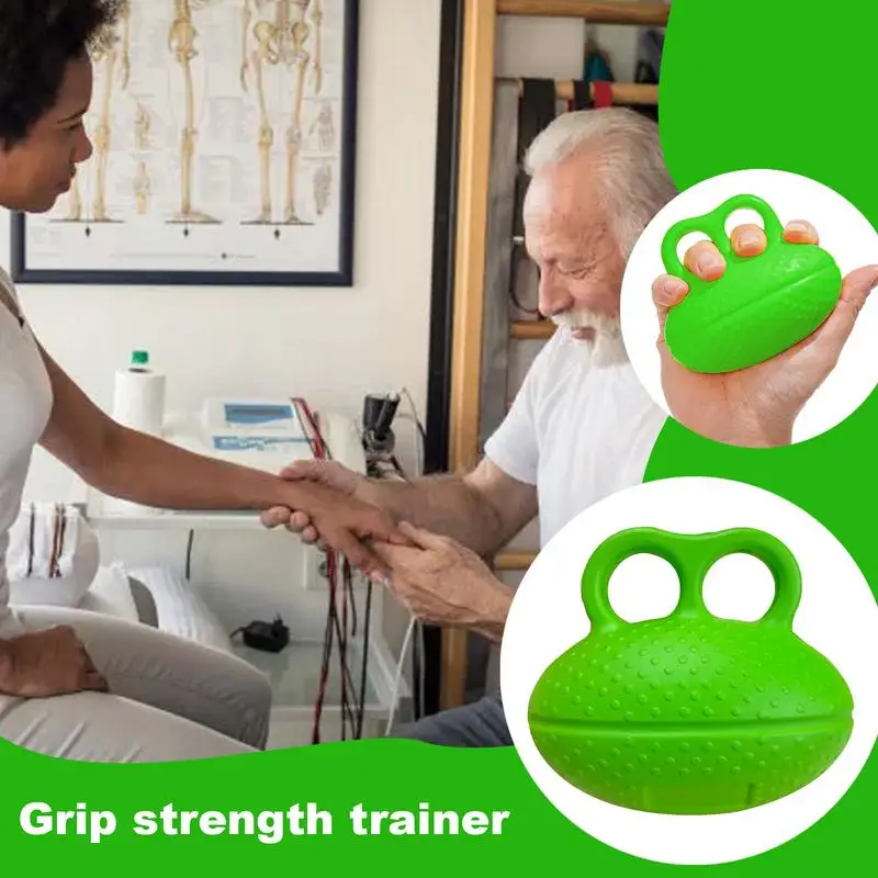 Grip Strength Trainer Ball Strength Trainer มือบีบนิ้วมือออกกําลังกายฟิตเนสอุปกรณ์นวดแบบพกพา Hand Gripper