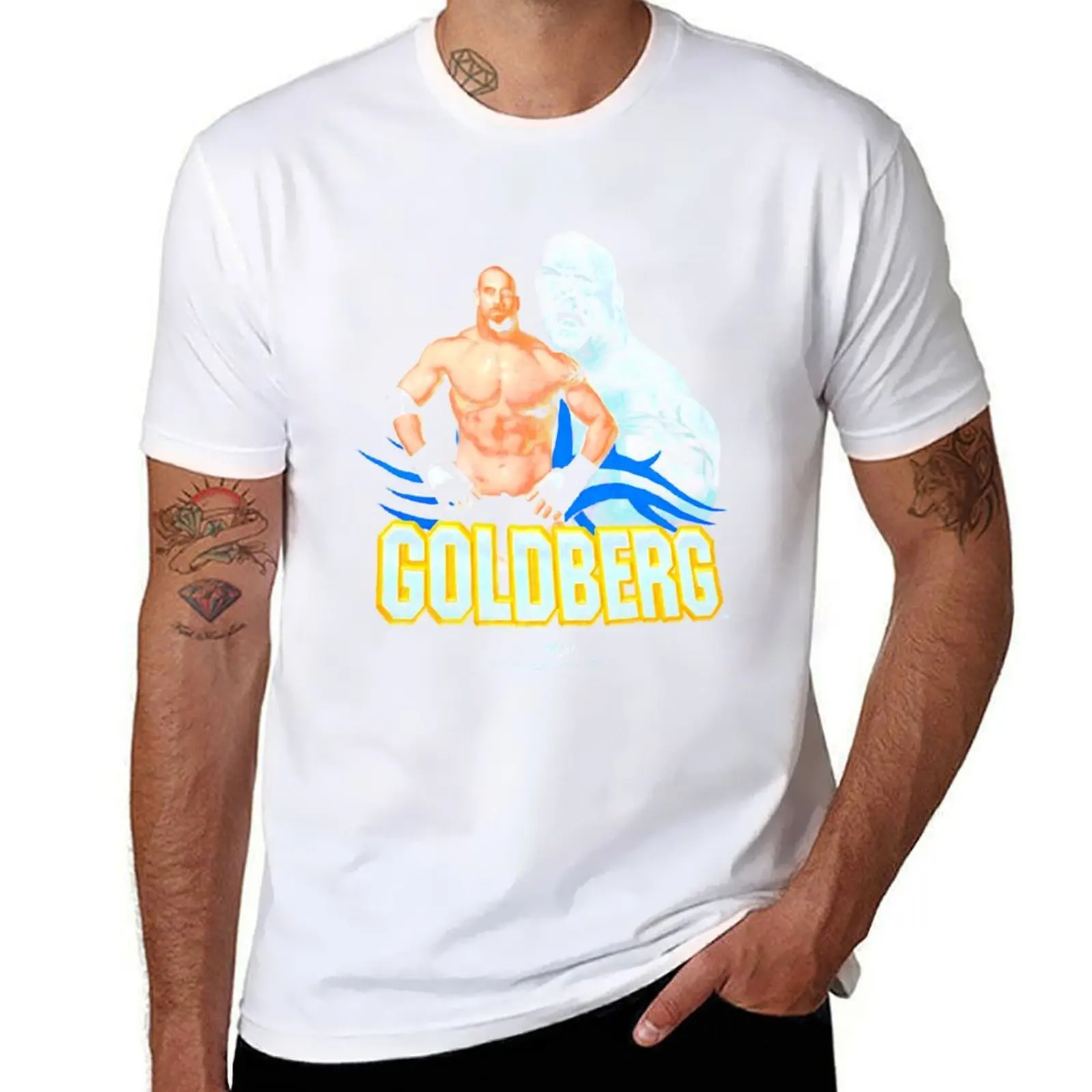 

1998 Goldberg World Championship Wrestling Classic T-Shirt man t shirts for men casual man t shirt luxury T-Shirt