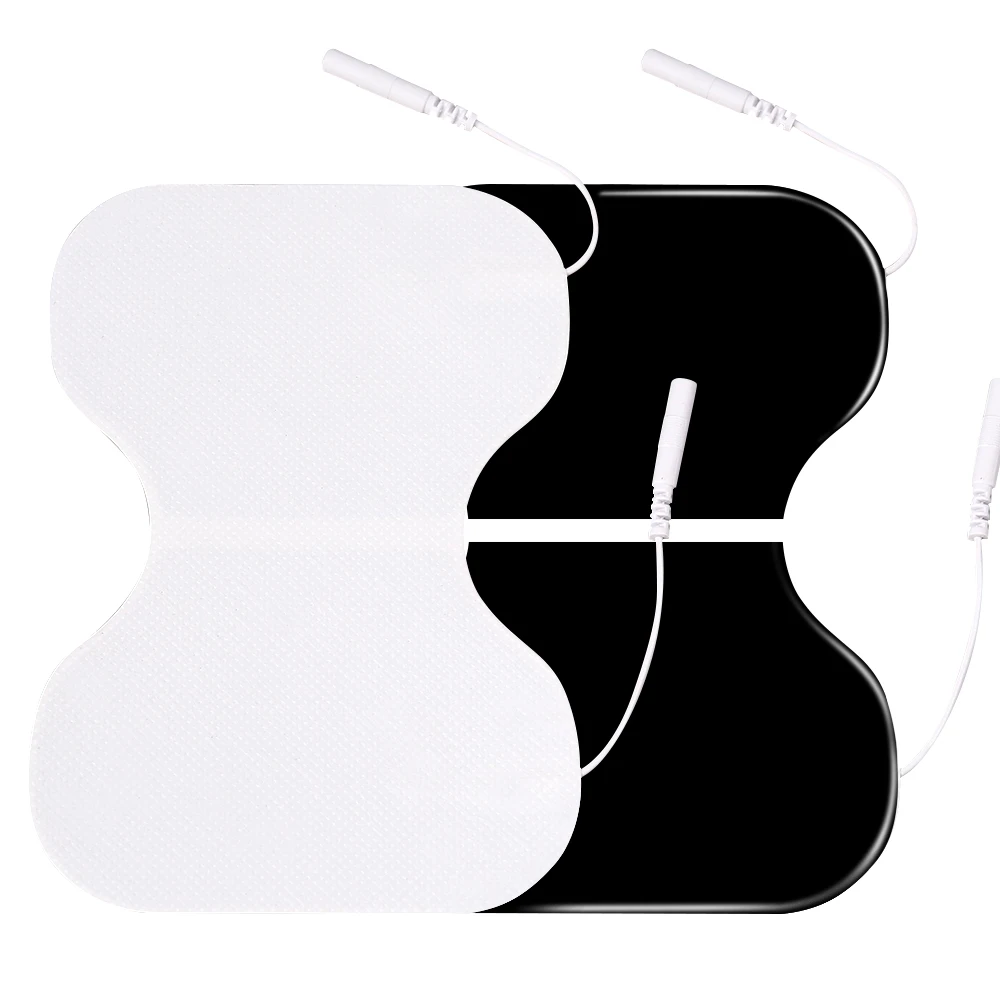 2/5Pcs Large TENS EMS Electrode Replacement Pads Non-woven Self Adhesive Gel Massage For Pulse Acupuncture Stimulator Massager