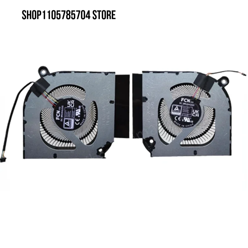 H+Brand New Original Laptop CPU GPU Cooler Fan For Acer  New Orignal  Predator Helios Neo 16   PHN16-71 Metal/Plastic N22Q22