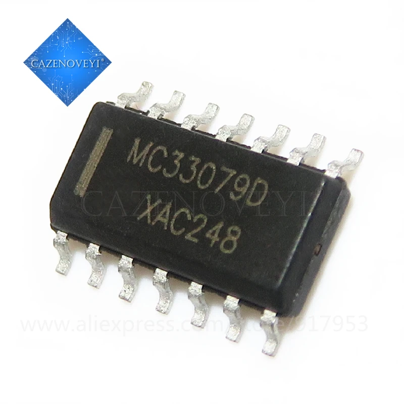 

(10 шт.) MC33079DR2G MC33079DG MC33079D MC33079 Четыре операционного усилителя IC Пластиковый корпус