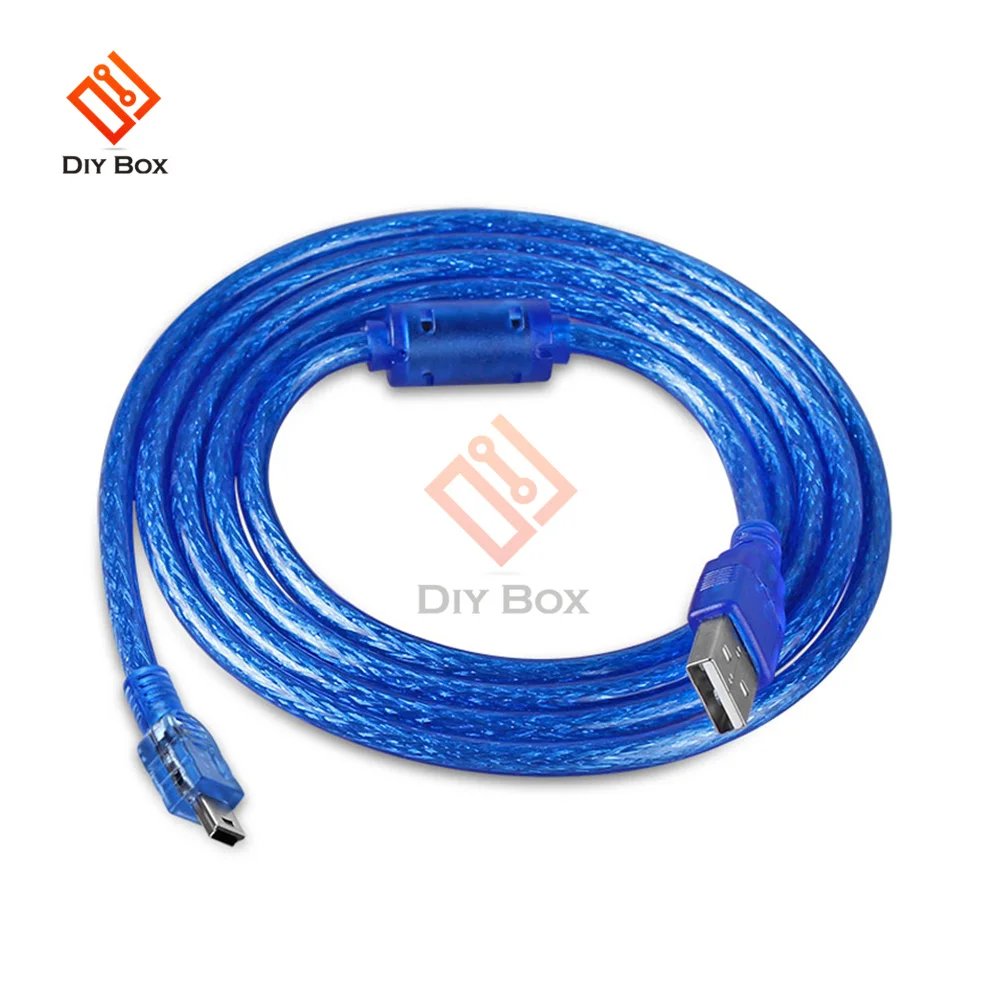 30CM 50CM 100CM kabel USB USB do 5pin t-head t-port Mini 5p 2.0 kabel danych do odtwarzacza MP3 MP4 aparat cyfrowy HDD