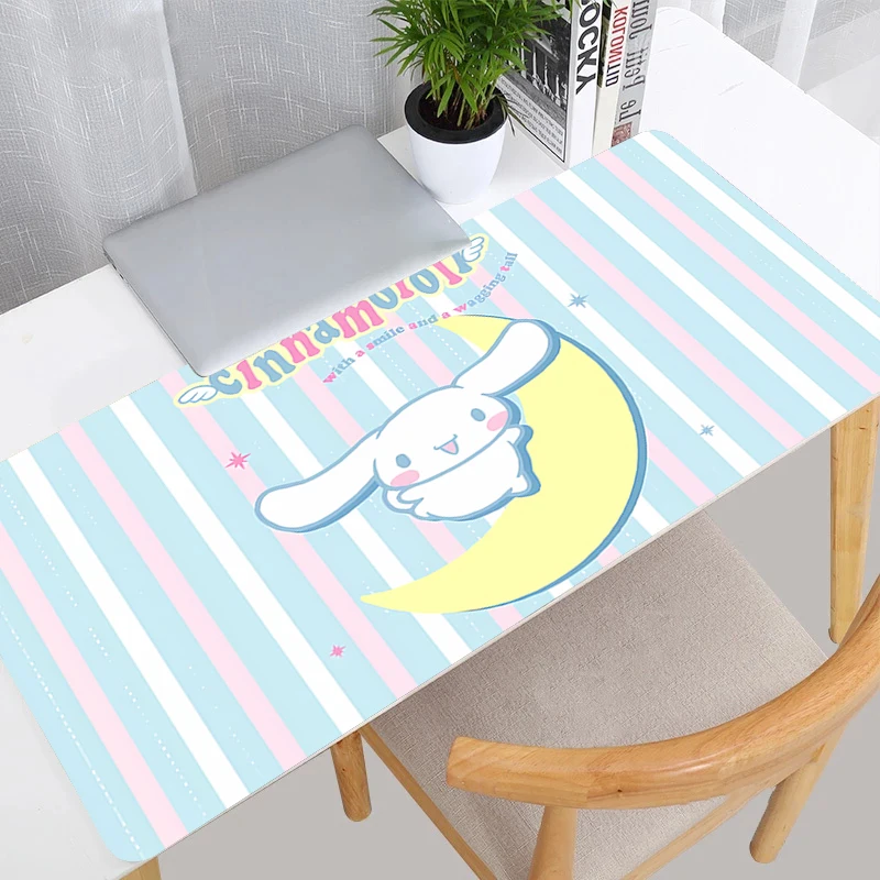 لوحة ماوس سينامورول كاواي لعبة مطاطية صغيرة للكمبيوتر لوحة مفاتيح كمبيوتر محمول سرعة مكتب حصيرة ملحقات ألعاب الكمبيوتر لوحة ماوس