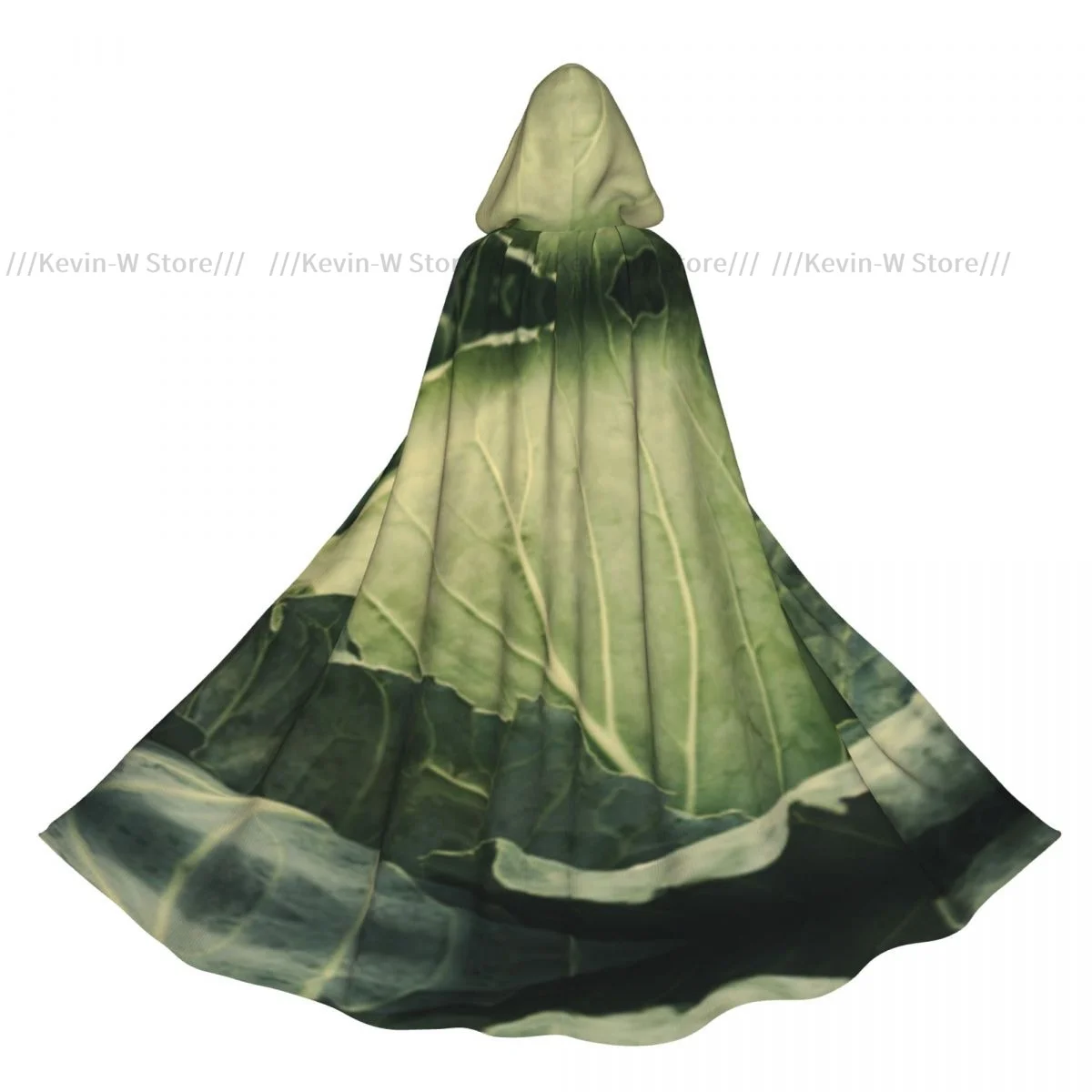 

Hooded Cloak Unisex Cloak with Hood Fresh Cabbage Cloak Vampire Witch Cape Cosplay Costume