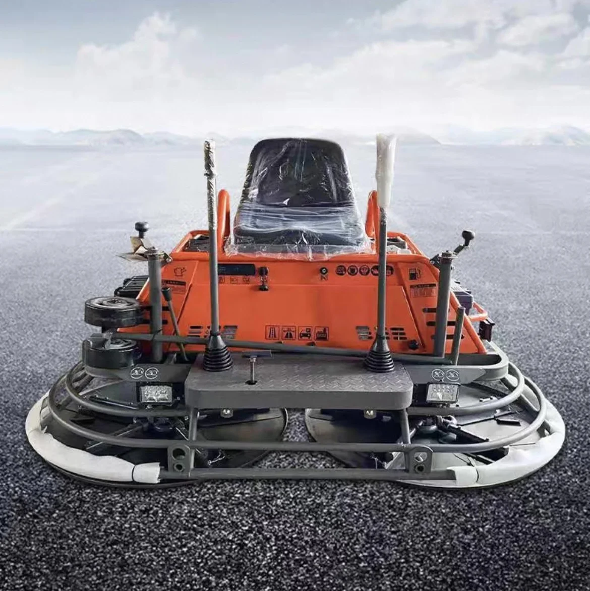 1000mm Concrete Finishing Machine Electric  Hydraulic Ride-On Power Trowel