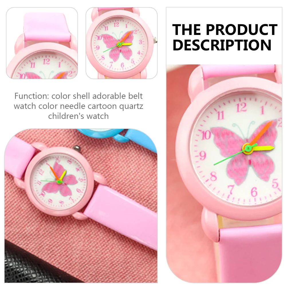 Cartoon 's Watch Wristwatch for Childrens Watches Sports Glass Pattern