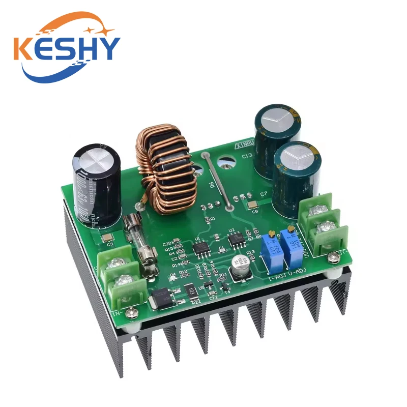 DC 10-60V To 12-80V High Power Boost Module 600W MPPT Solar Constant Voltage Constant Current Vehicle Voltage Regulator Module