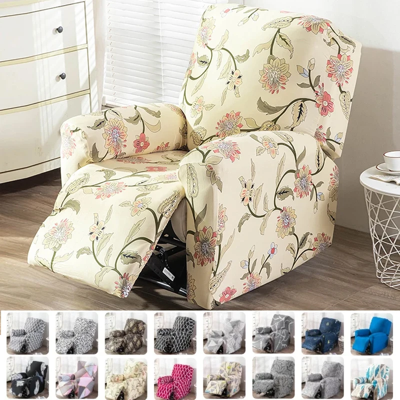 Funda de sofá reclinable de 1/2/3 plazas para sala de estar, funda protectora barata para perezosos y relajantes, fundas elásticas para sillón de Jacquard