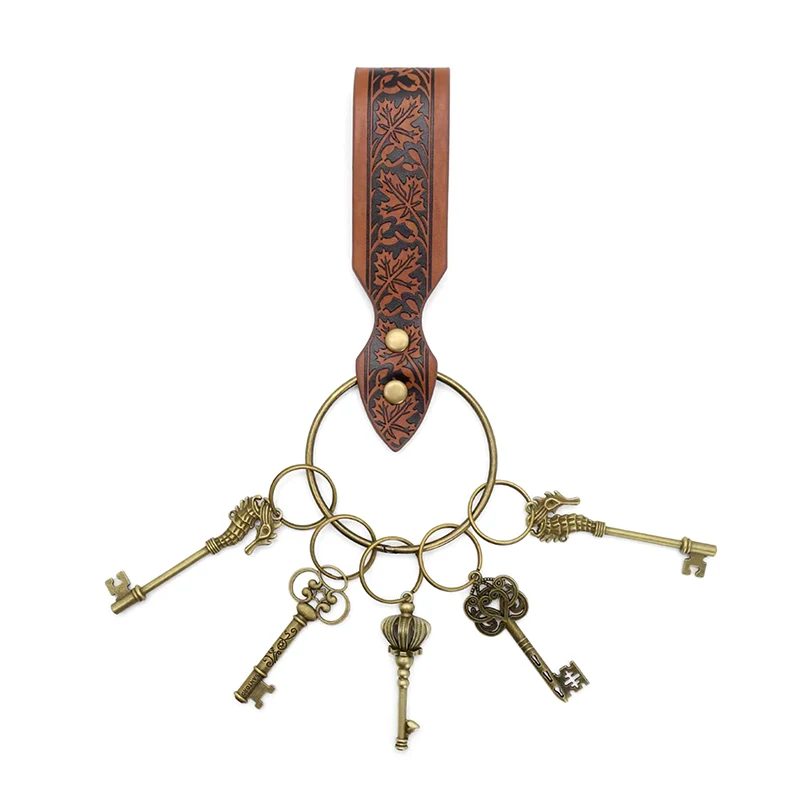 Medieval Belts Renaissance Clothing Accessories Circular Rings Retro Metal Keychains Cosplay Belts Accessories〔CC55〕
