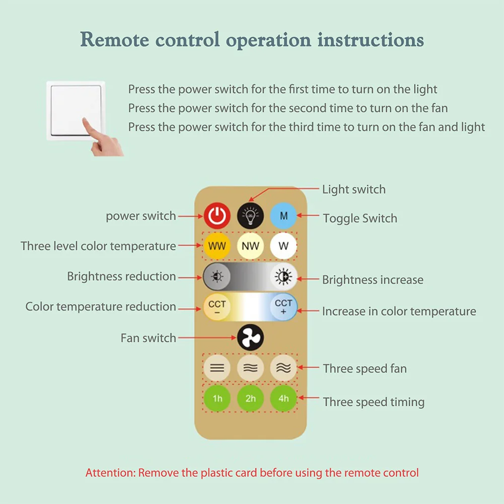 E27 مقبس مروحة ضوء 3 سرعات عكس الضوء المسمار في مروحة السقف مصباح مقبس الإضاءة E27 مع موسع و 6 شفرات للمطبخ غرفة النوم #6