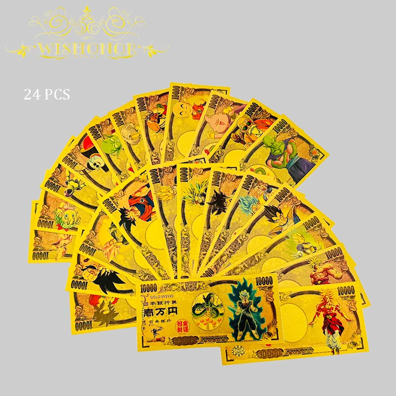 Bandai 2026 41 types Dragon Ball Z Banknotes Anime Banknotes For Collection
