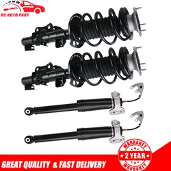 4x Front Rear Shock Struts Assys For Cadillac CTS RWD 3.6L w/ Electric 2015-2019