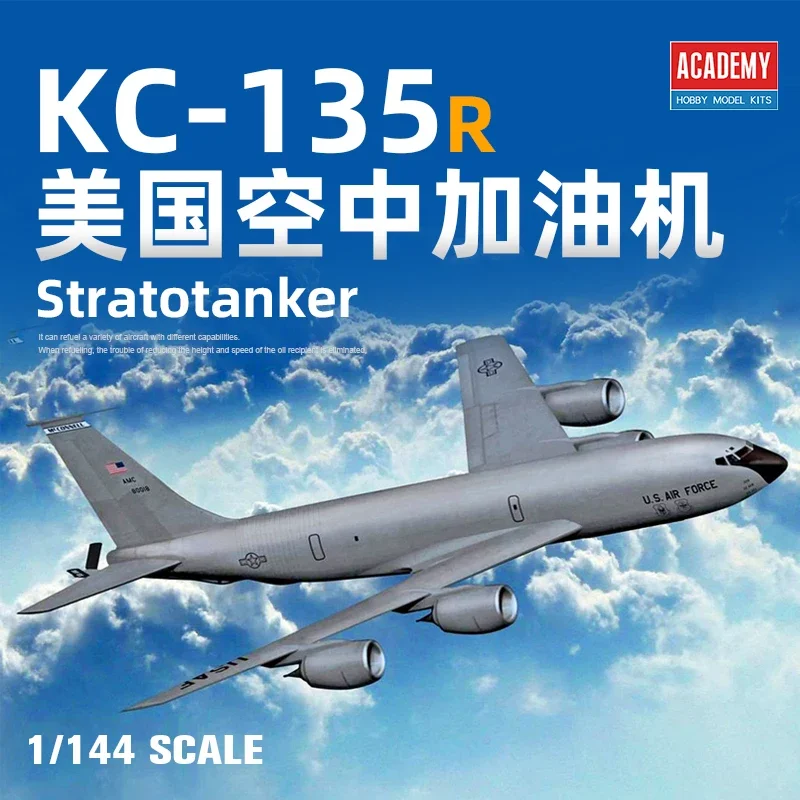 

Academy Assembly Model Kit 12638 KC-135R Aerial Refueling Aircraft 1/144