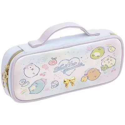 New Cute Anime Sumikko gurashi Kids PU Pencil Bags Children Pen Cases Make up Cosmetic Bags For Women