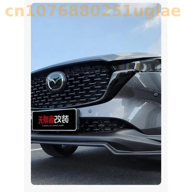 Car Accessories For Mazda CX-5 2022 2023 2024 High quality Metal Front Grille Around Trim Racing Grills Trim Car styling