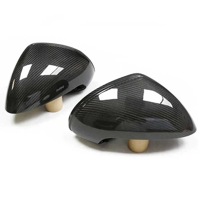 

For Porsche 981 Boxster Cayman Real Dry Carbon Fiber Exterior Decoration Replacement Mirror Cover Modification Accessories