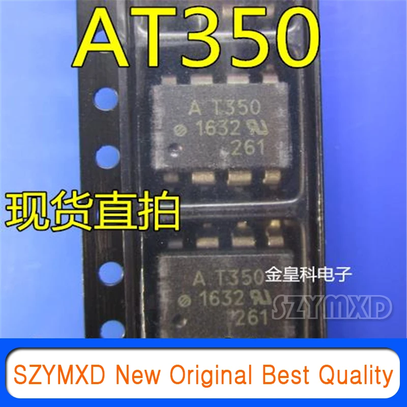 10Pcs/Lot New Original AT350 SOP-8 in-line optocoupler ACPL-T350 HCPL-T350 AT350V In Stock