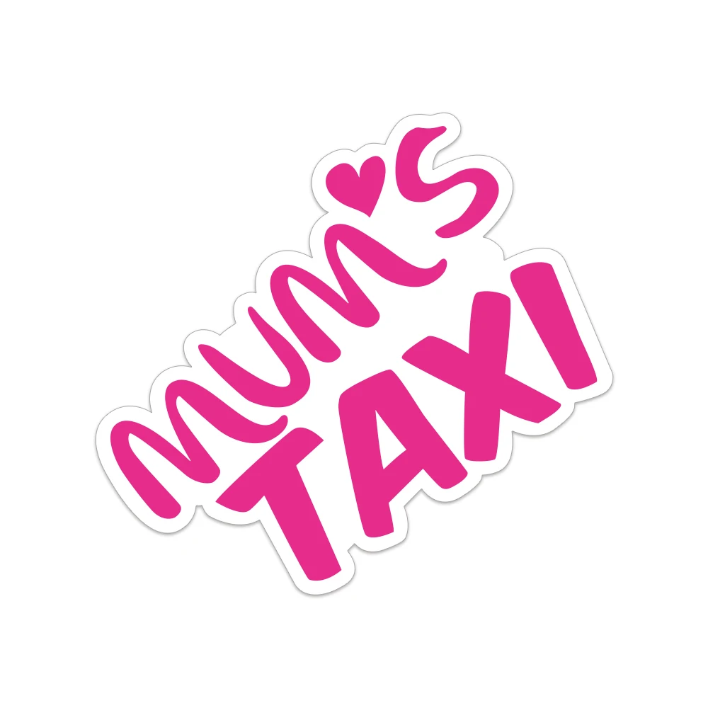 

MUM'S TAXI автомобильная наклейка Ute забавные виниловые водонепроницаемые стильные наклейки самоклеящаяся мотоциклетная пленка украшения аксессуары
