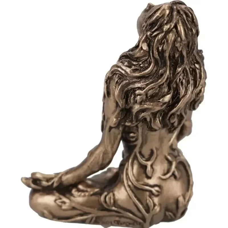 2026 Mother Earth Statue Mini Gaia Fairy Decorative Buddha Statue Decor Figurines Goddess Healing Chakra Meditation Home Decor