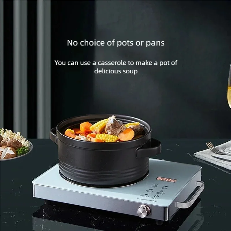 Convenient intelligent induction cooker touch operation electromagnetic wave high temperature control induction cooker
