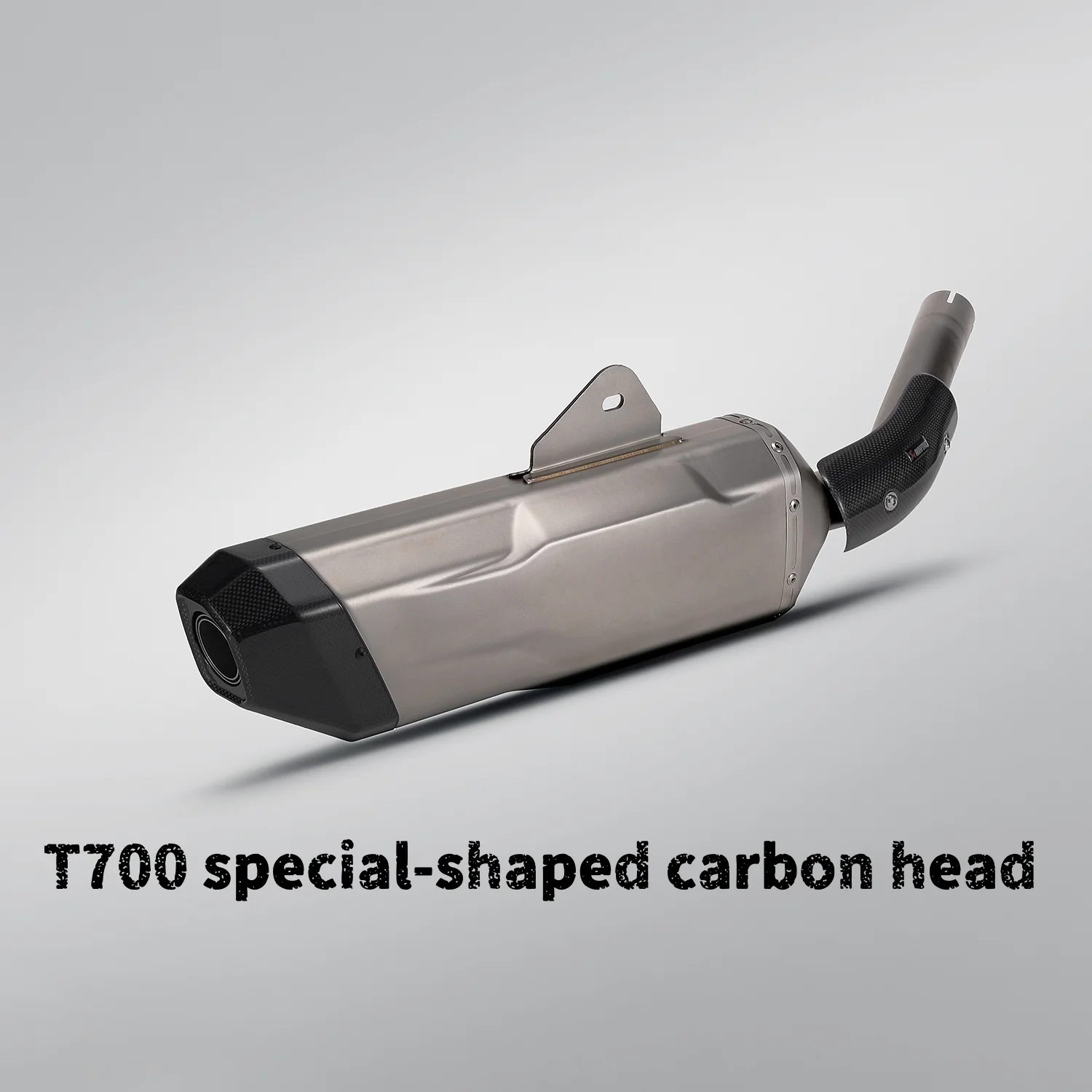 For Yamaha T700 Modified mid- and tail-end exhaust pipes for a deep, rich, and powerful sound