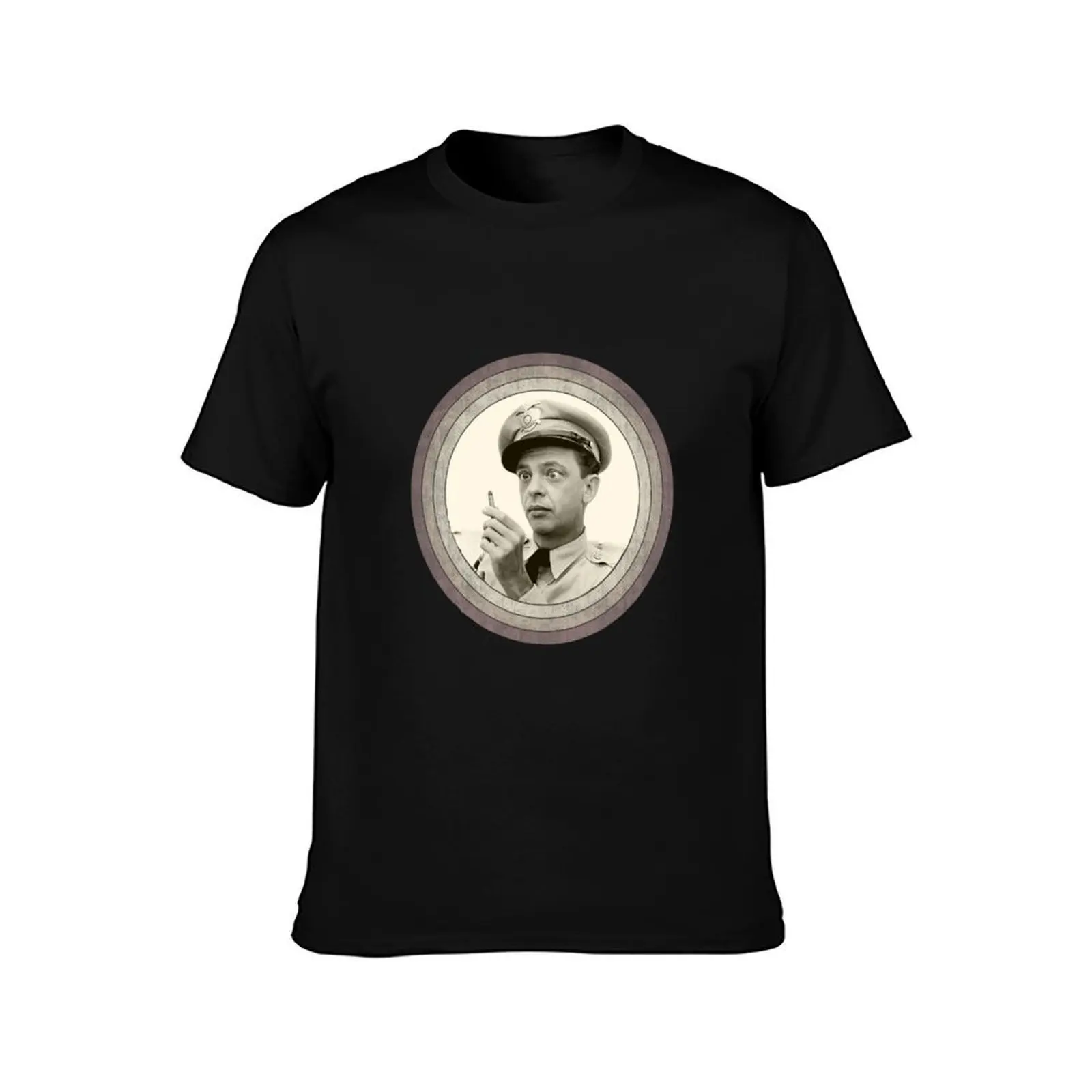 BFF Don Knotts T-Shirt, Summer Casual Cotton Tee, Oversized Streetwear Tops, Vintage Graphic Print, Loose Fit Short Sleeve