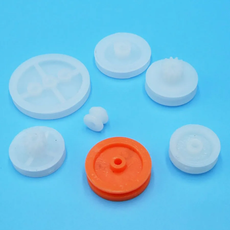 Sample Price Mixed 7pcs Belt Pulley Pack Select 7 Models Plastic Gear Bag DIY Drive Accessories MIX7