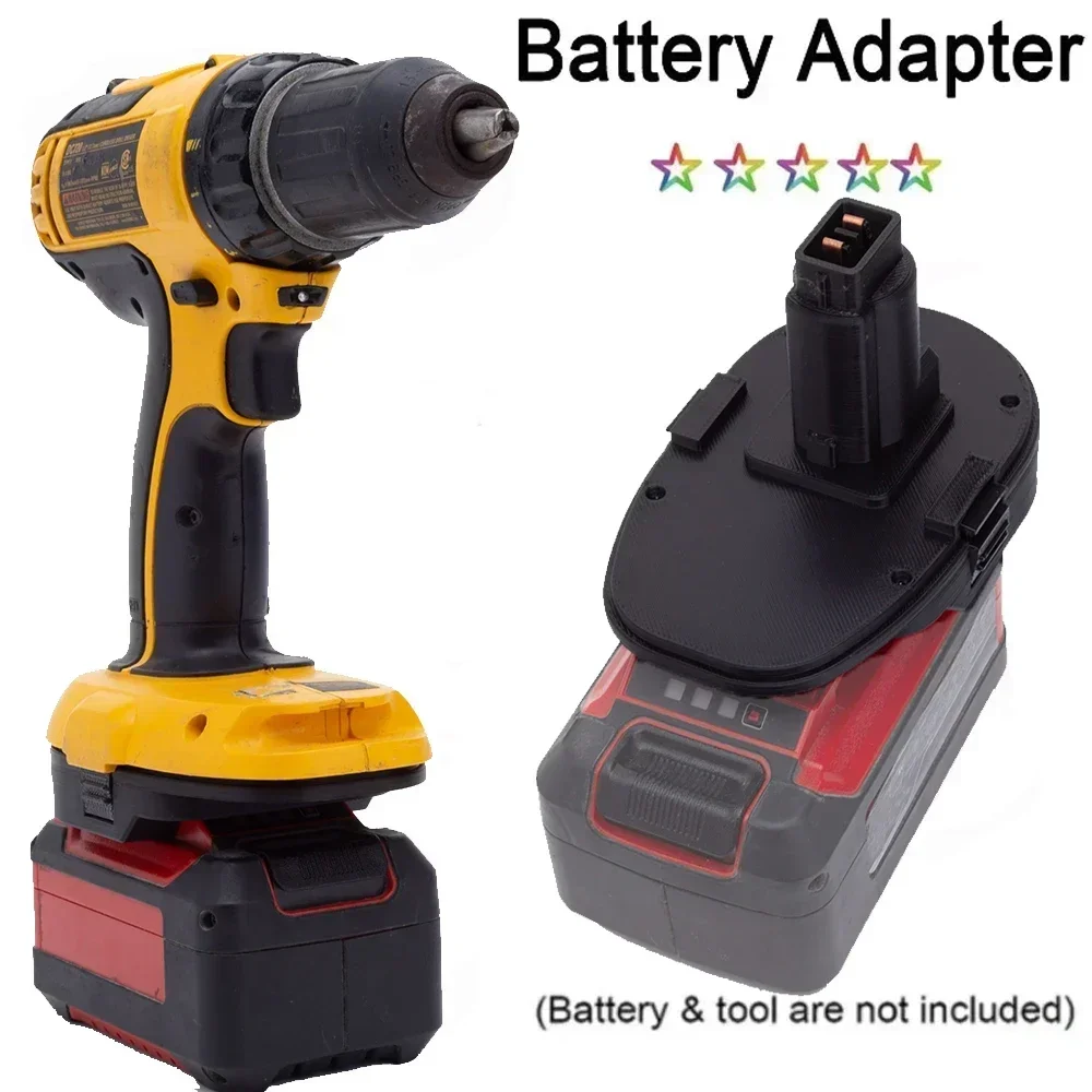 

Battery Adapter Converter For Ozito PXC 18V Lithium To for DeWalt Ni-Cd Ni-Mh Power Tools Accessories (No Battery)