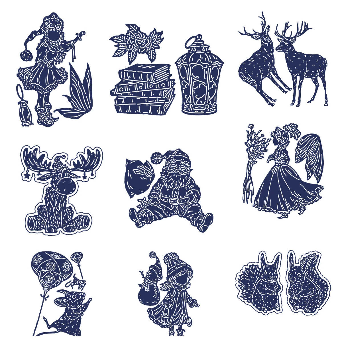 

Tinselina Die Set Scrapbooking New Arrival 2025 Metal Cutting Dies Christmas Craft Making Stencil For Decor Embossing Template