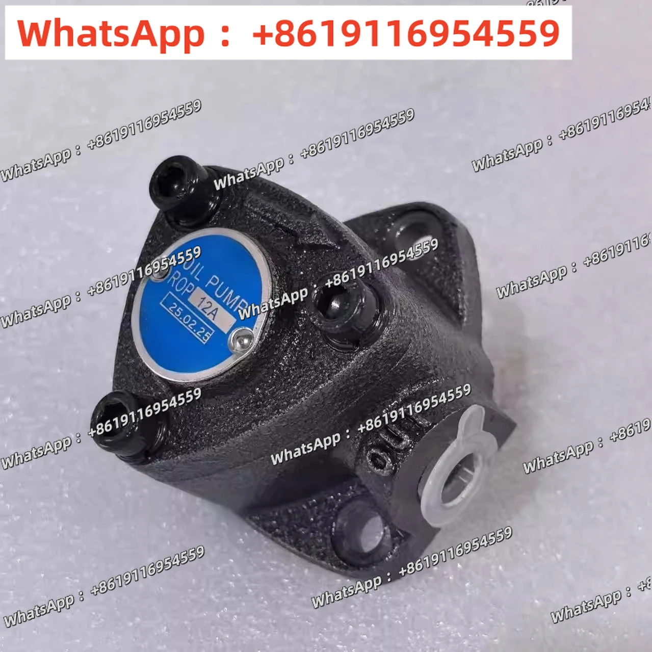 Cycloidal TOP-12A gear pump machine lubricates ROP-13A oil pump head