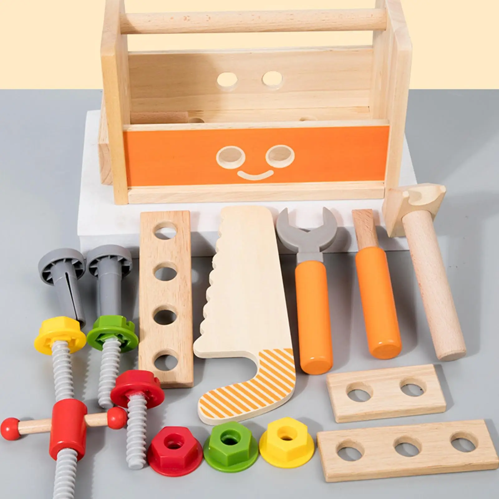 Deluxe Construction Tool Set for Kids - Building Fun for Boys and Girls