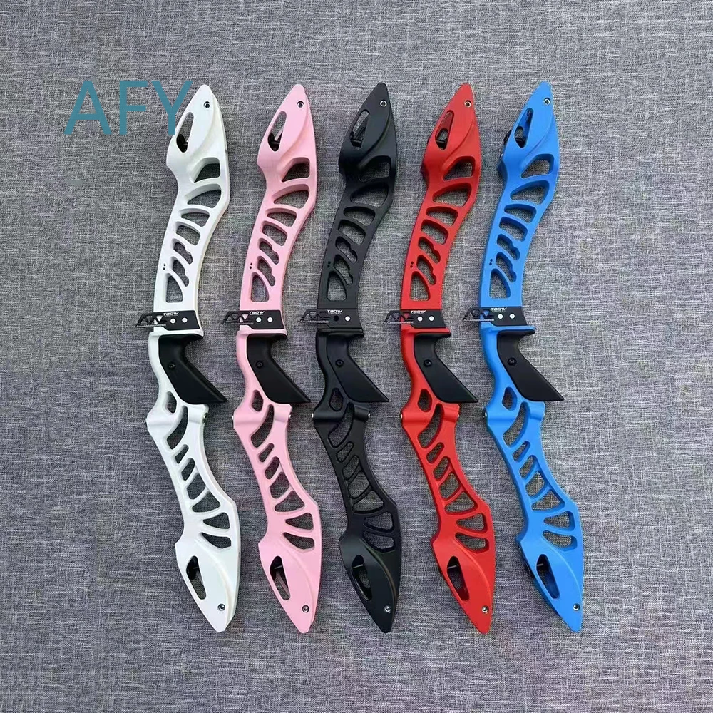JUNXING XCEED for Recurve Bow Riser 27 Inch Aluminum Alloy Handle ILF Interface for Right Hand Archery Hunting Shooting Bow