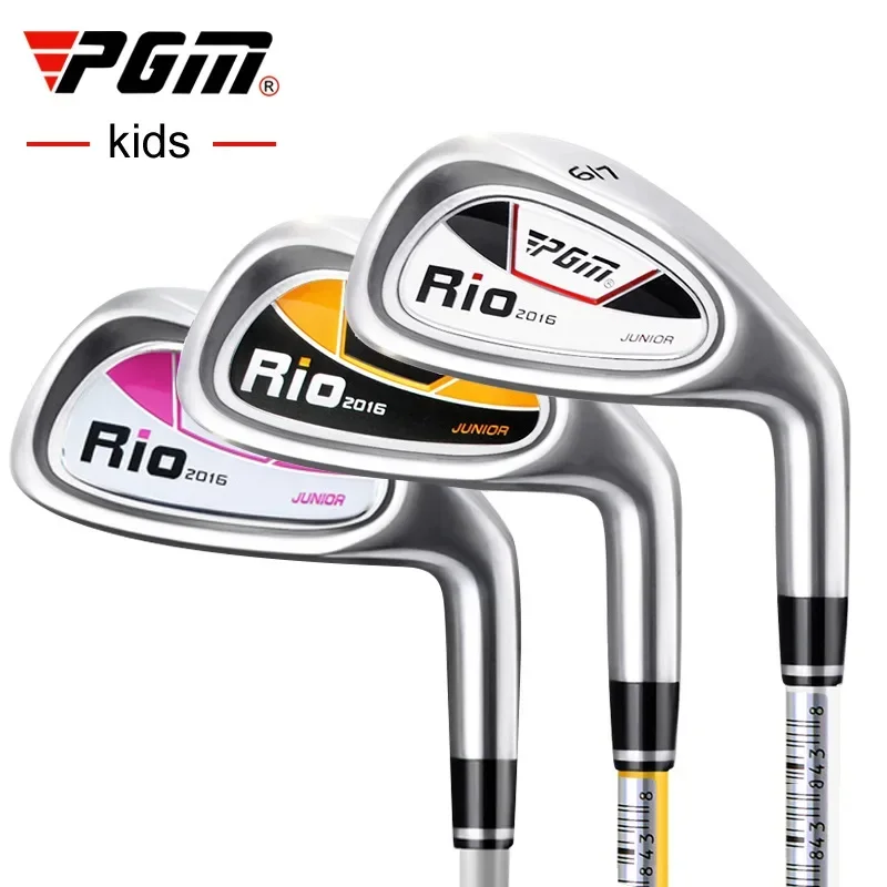 PGM 3-12 Age Boys Girls Kids Golf Club Full Sets Gift Children\'s Junior School Practice Learning Carbon Swing Putter Bag JRTG004