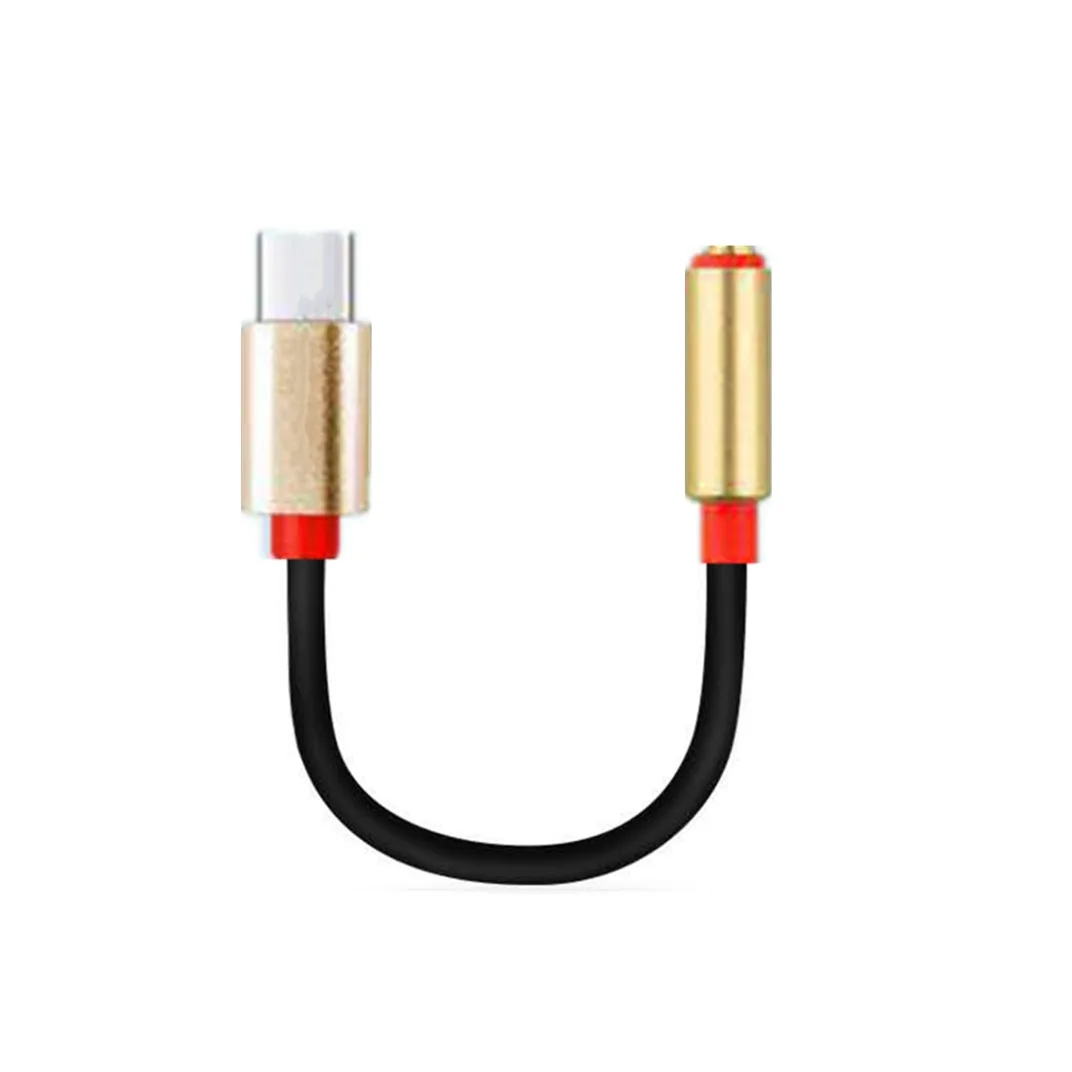 Huawei Android phone audio adapter type-c to 3.5 earphone plug adapter is available from the spot