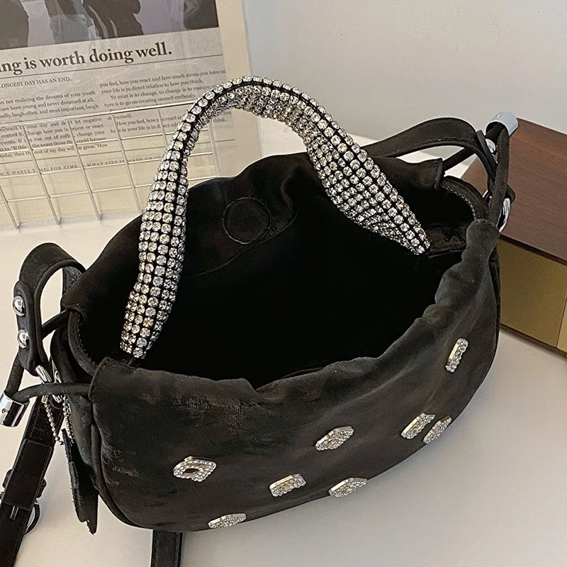 Petit sac à bandoulière argenté pour femme, créateur de mode coréen, sacs à main féminins, JOproximity Wstring, nouveau, 2024, E27