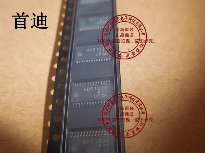 Free shipping    ADS1234IPWR ADS1234IPW ADS1234      10PCS
