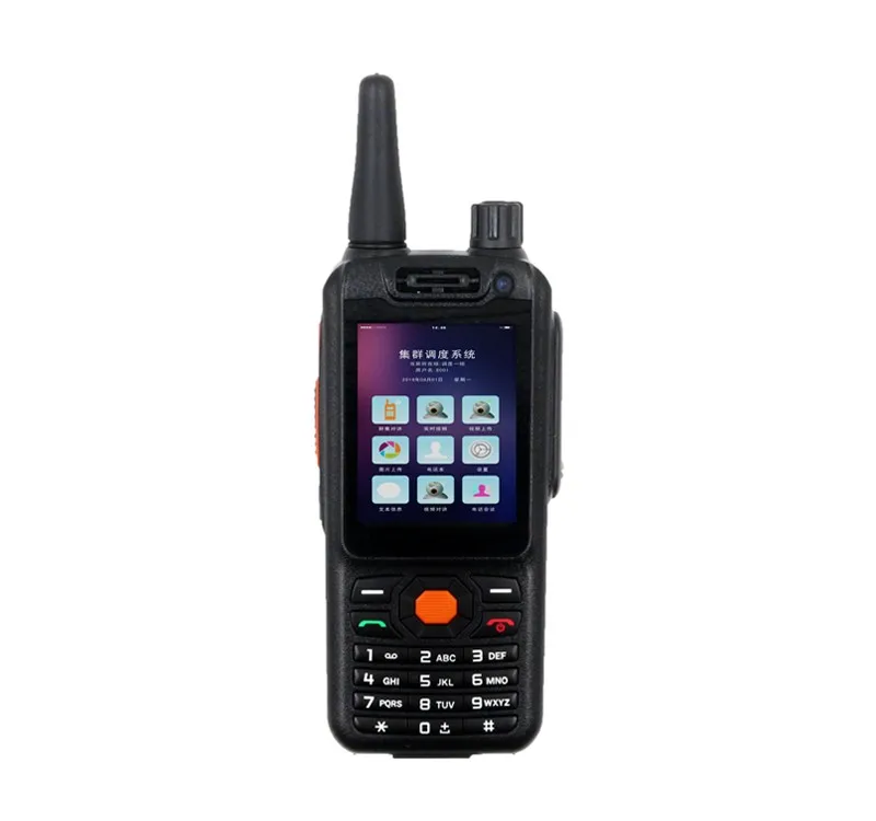 Grandtime Android OS 4G LTE Waterproof Secure Two Way Radio Walkie-talkie with BT headset public secure POC Radio