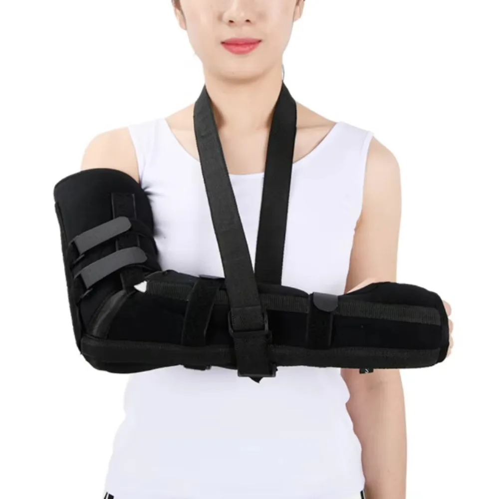 

Elbow Joint Fixation Belt Arm Fracture Fixation Splint Forearm Fracture Bracket Sprain Protector Sling Medical Fixation Belt New